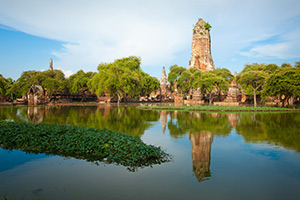 Tempel Ayutthaya, Thailand