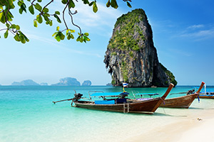 Railey Beach in Thailand